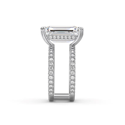CZ Rectangle Ring