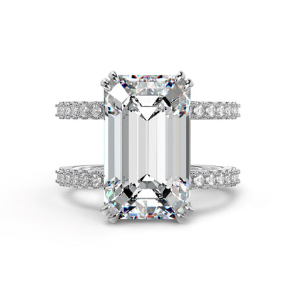 CZ Rectangle Ring