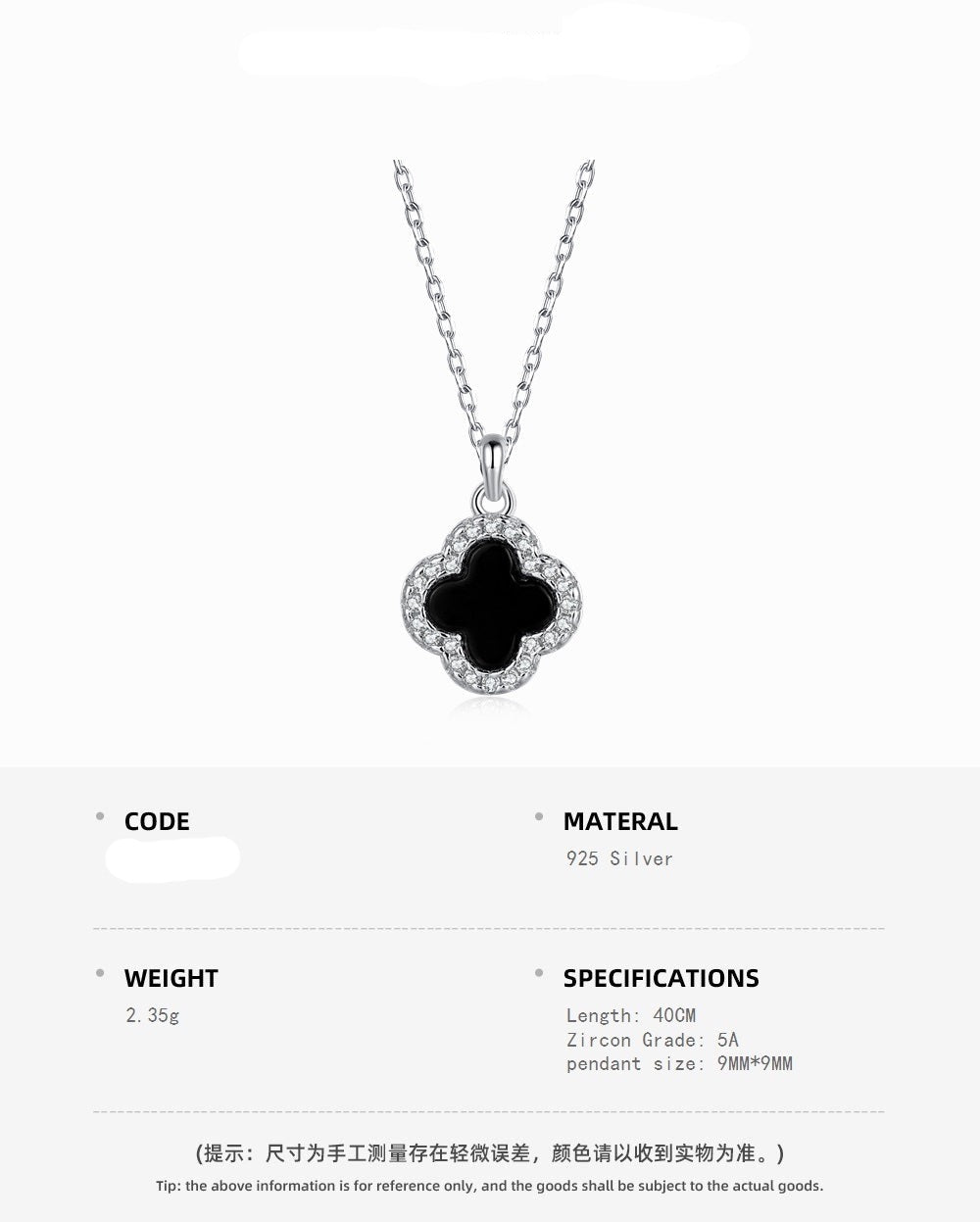 CZ Cross Necklace