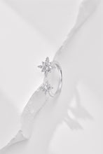 Load image into Gallery viewer, 925 Sterling Silver Star Adjustable Ring