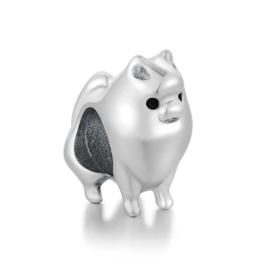 Pomeranian Bead Charm