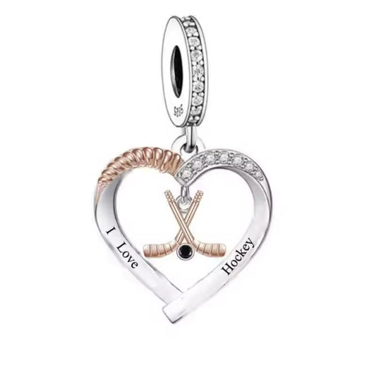 Hockey Dangle Charm
