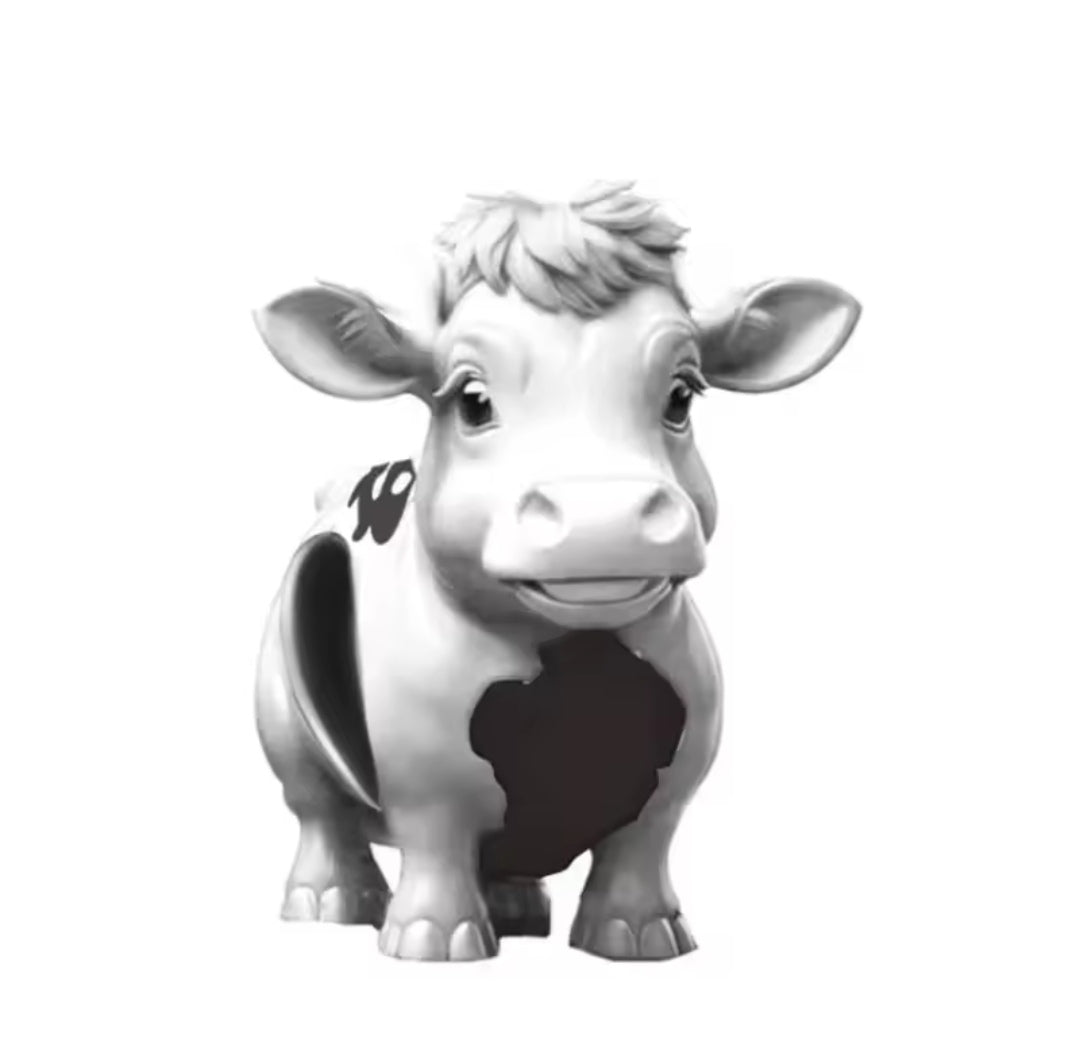 Pandora Cow Bead Charm – Cute Farm Animal Charm for Pandora Bracelets