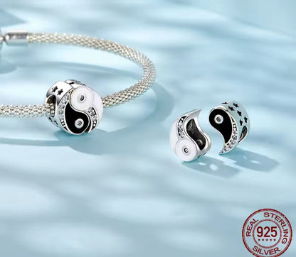 Yin Yang Bead Charm set