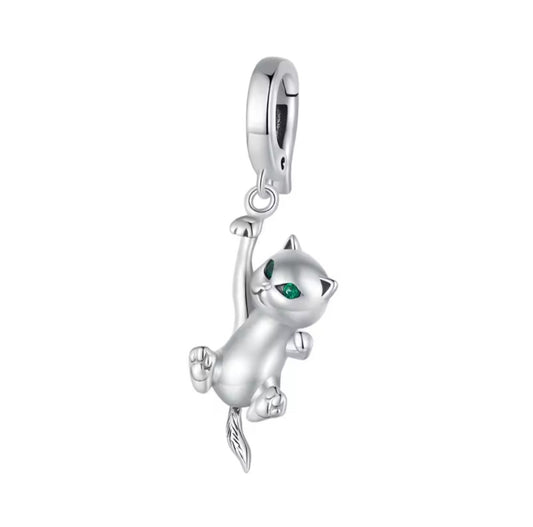 hanging Cat Charm