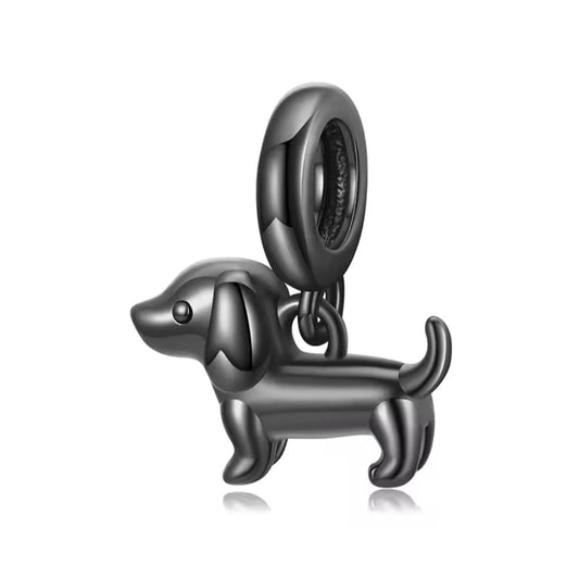 CZ Dachshund/Sausage Dog Dangle Charm (Copy)