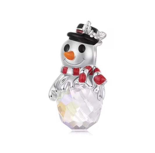 Christmas Snowman Charm