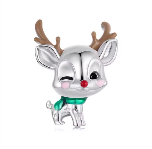 Rudolf The Red Nose Reindeer Charm