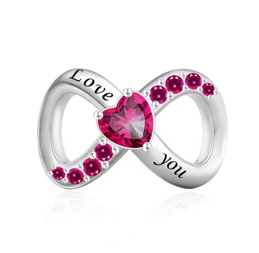 Infinity Love you Charm