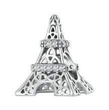 Load image into Gallery viewer, 925 Sterling Silver Paris Eiffel Tower Bead Charm