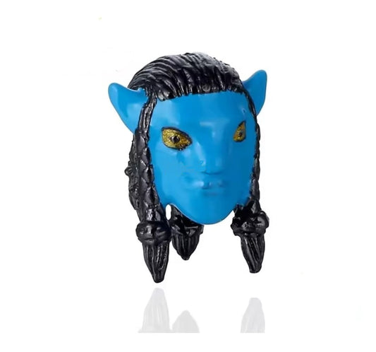 Avatar Face Enamel Bead Charm
