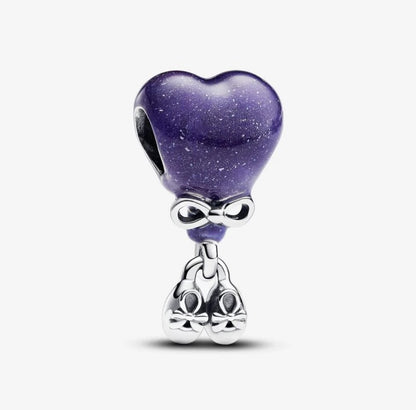 Baby Girl Balloon Colour Changing Bead Charm