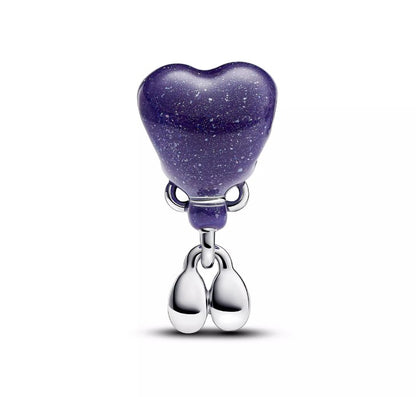 Baby Girl Balloon Colour Changing Bead Charm