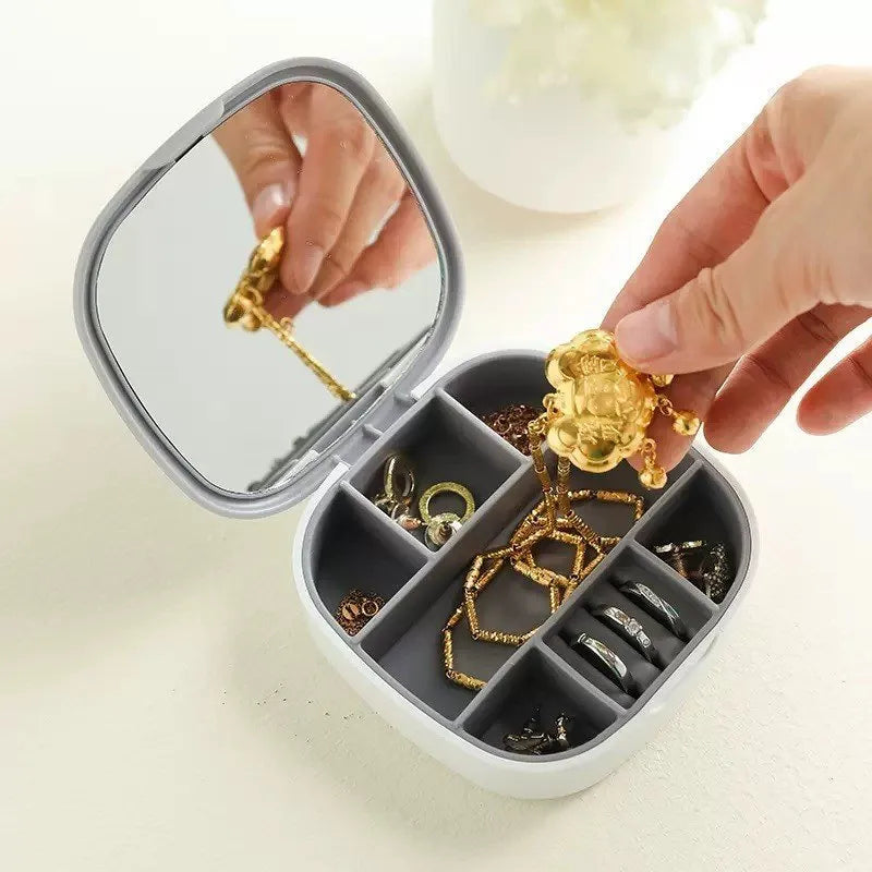Jewellery Storage Box with Mirror