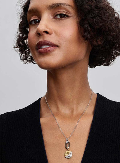 Openable Link Pendant Necklace