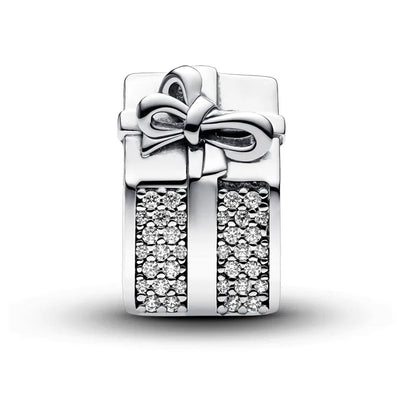 Christmas Gift Box Bead Charm