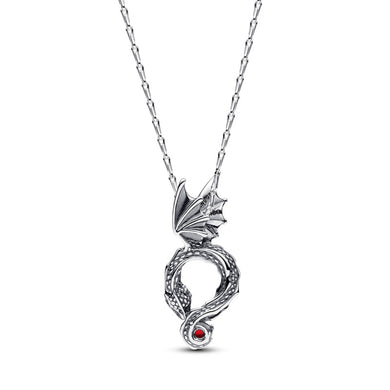 925 Sterling Silver Game of Thrones Dragon Pendant and Necklace