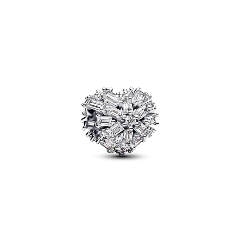 Sparkling Heart Charm