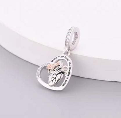 Make your heart the prettiest thing Charm