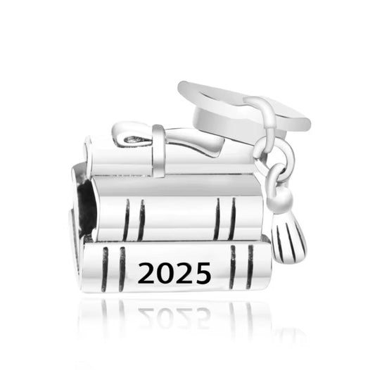 2025 Graduation Books Bead Charm