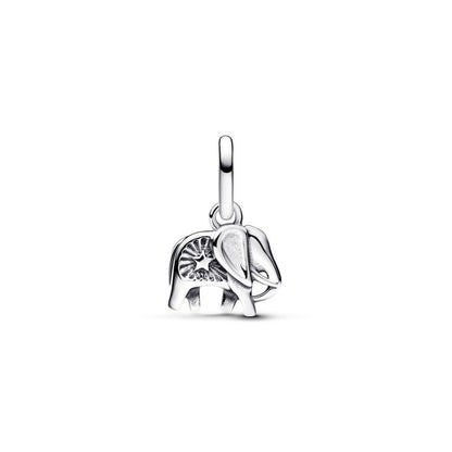 Turquoise-coloured Elephant Mini Dangle Charm