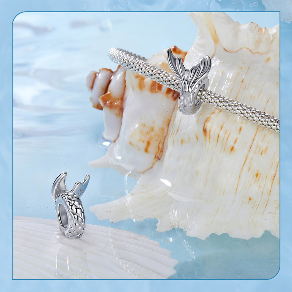 Mermaid Tail Bead Charm
