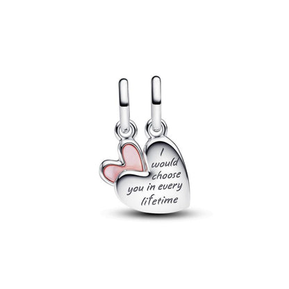 Splittable Mother & Daughter Dangle Charm