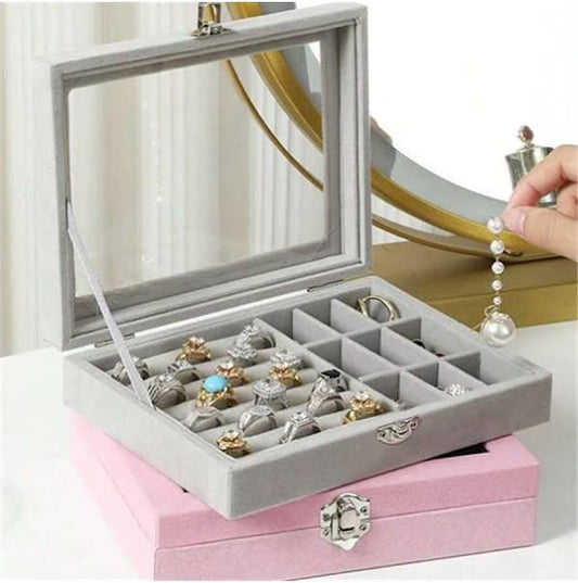 Velvet Jewellery Box -Keep Your Jewellery Tangle-Free & Travel-Ready in Style