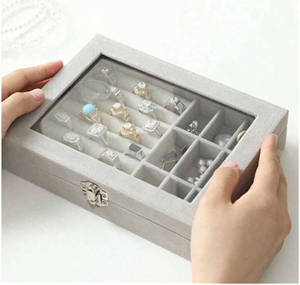 Velvet Jewellery Box -Keep Your Jewellery Tangle-Free & Travel-Ready in Style