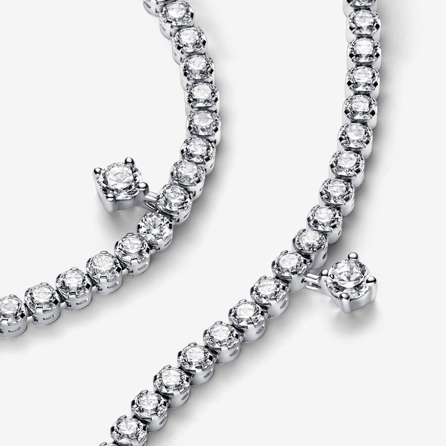 Sparkling Drops Tennis Bracelet
