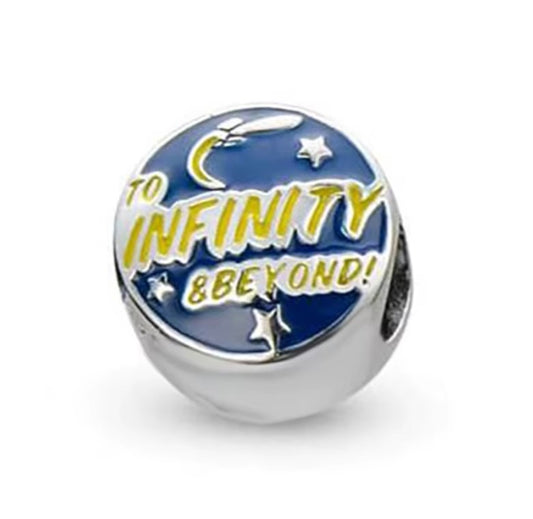 Toy Story "To Infinity & Beyond" Enamel Bead Charm