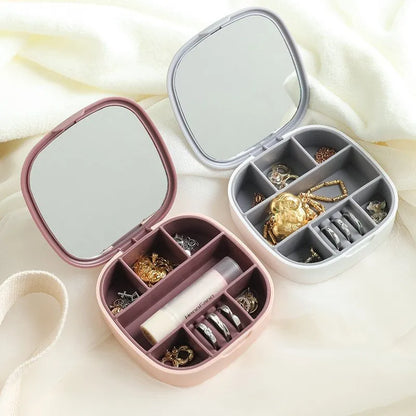 Jewellery Storage Box with Mirror