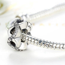 Load image into Gallery viewer, 925 Sterling Silver CZ Infinity Love Spacer