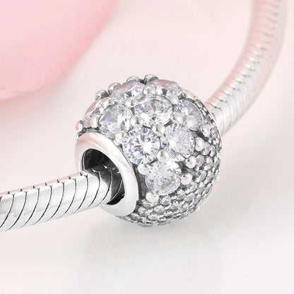 CZ Ball Charm