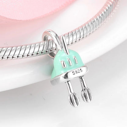 Green Vintage Mixer Dangle Charm