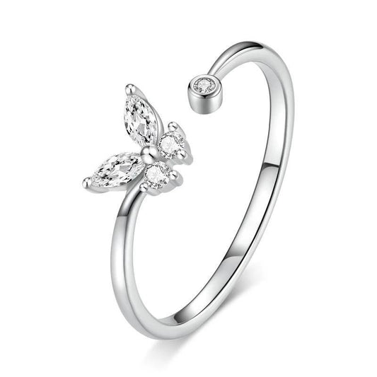 Butterfly Adjustable Ring