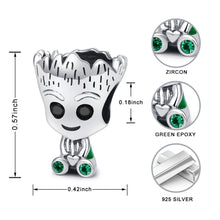 Load image into Gallery viewer, 925 Sterling Silver Groot Bead Charm