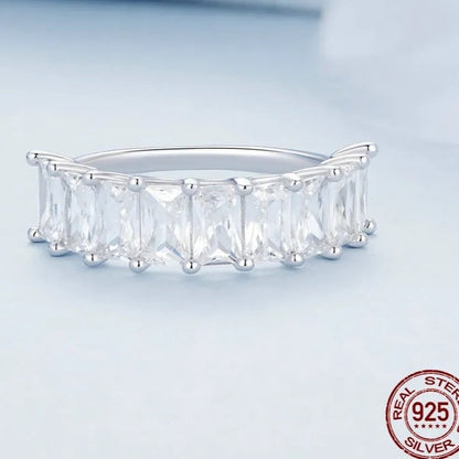 Round CZ Anniversary Band