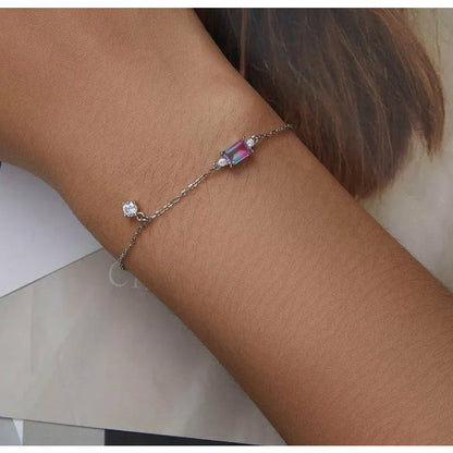 Synthetic Tourmaline Bracelet