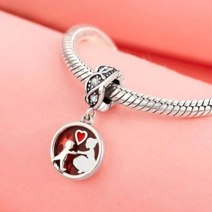 Mother and Child Dangle Charm
