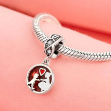 Load image into Gallery viewer, 925 Sterling Silver and Mother and Child Dangle Charm
