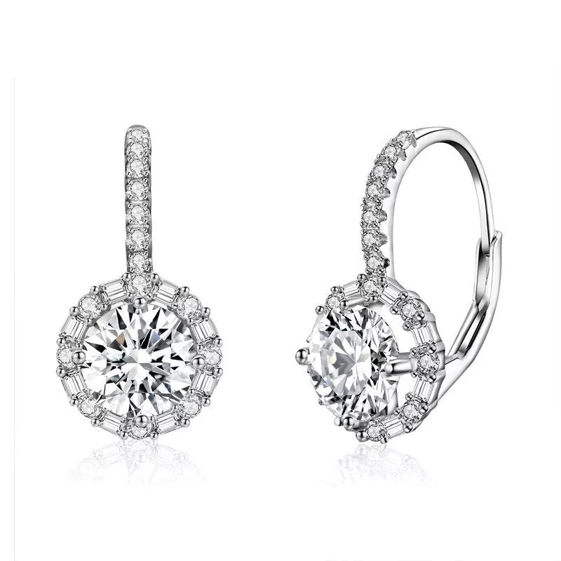 CZ Bling Dangle Earrings