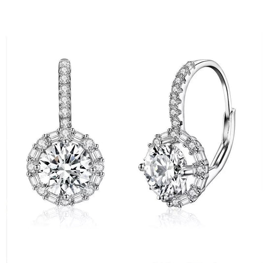 CZ Bling Dangle Earrings