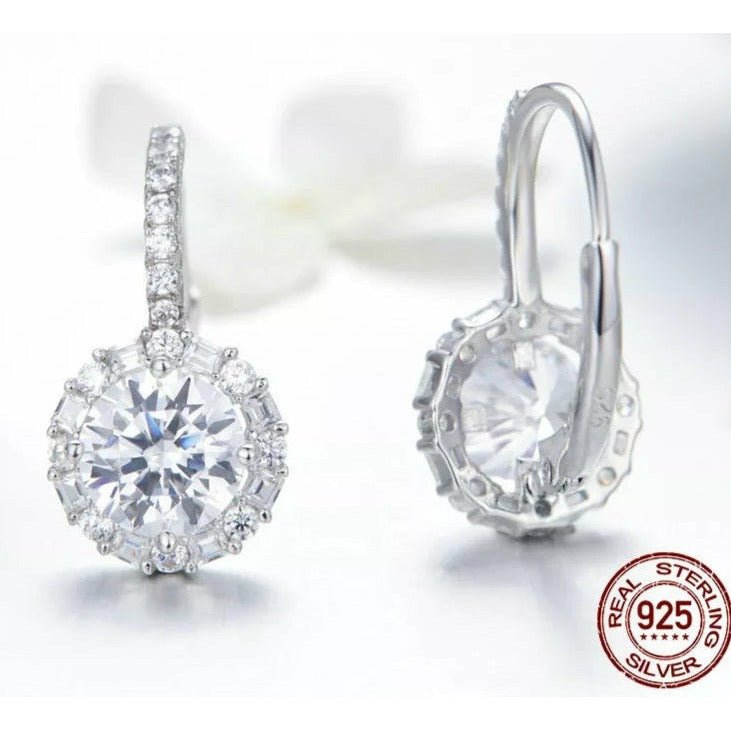 CZ Bling Dangle Earrings