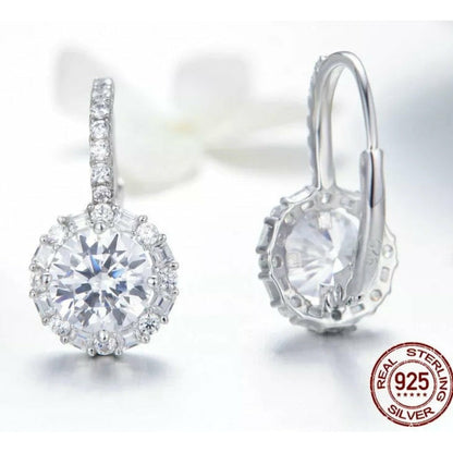 CZ Bling Dangle Earrings
