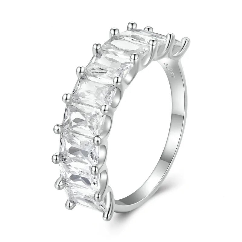 Round CZ Anniversary Band