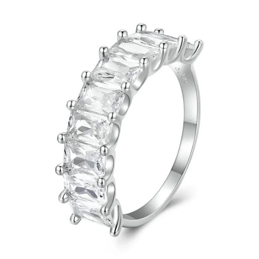 Round CZ Anniversary Band