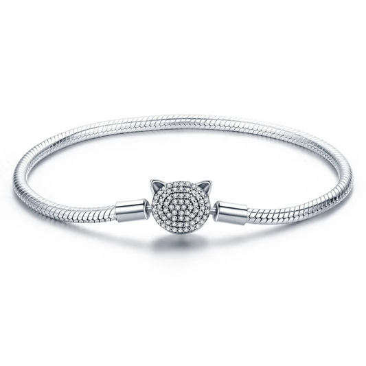 Cat Clasp Snake Bracelet