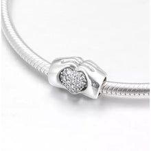 Load image into Gallery viewer, 925 Sterling Silver Hands Full of Love Charm
