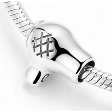 Load image into Gallery viewer, 925 Sterling Silver Hair Dryer Bead Charm